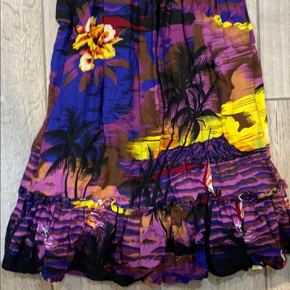 Tropical flower cover-up for girls - Picture 4 of 4